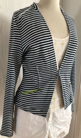 Comma - Sweat Blazer - Gr. 36  tailliert - TOP