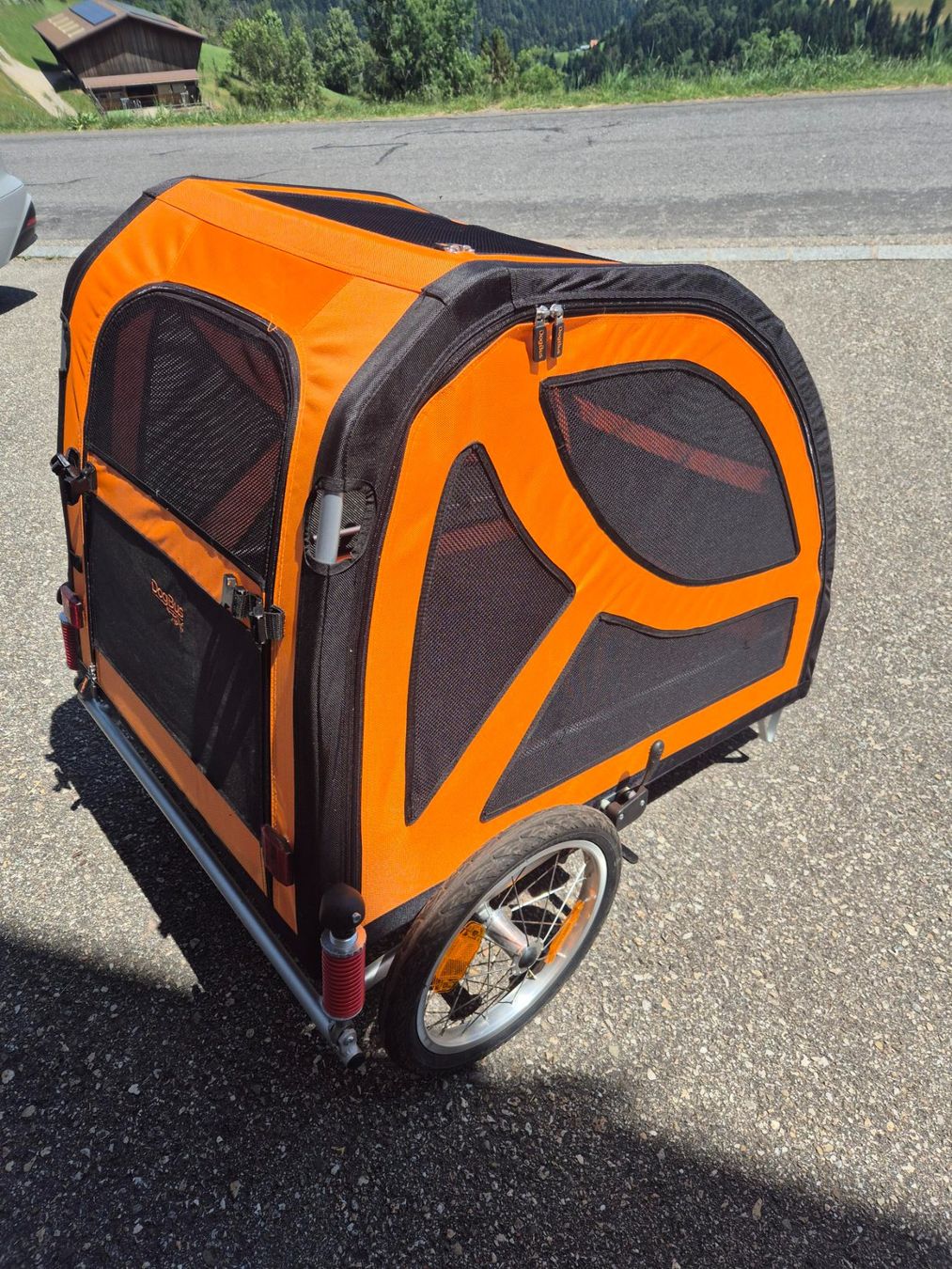 Rimorchi: Hundetransport Veloanhänger – Usato da Menzberg venduto da donker_voort 4