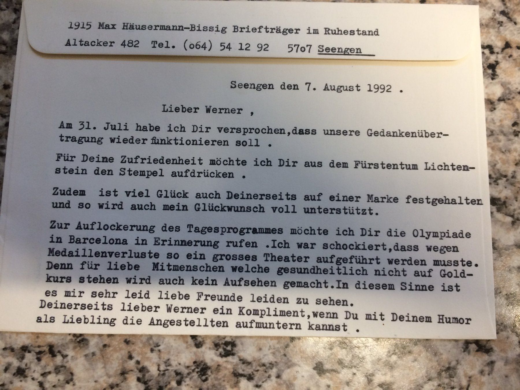 Tutti i francobolli: Ersttagscouverts – Usato da Kilchberg ZH venduto da APZ4BWM2 6