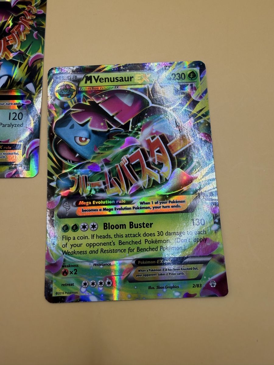 Pokémon Carte collezionabili: Mega Venusaur & Mega Venusaur – Usato da Wetzikon ZH venduto da KartenKid 1
