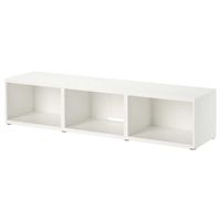 TV-Möbel IKEA Besta weiss dreifach gebraucht Zustand