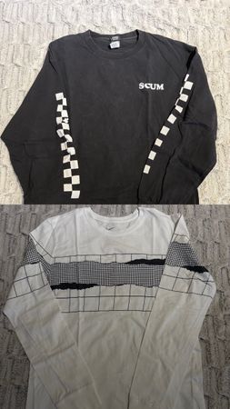SET 2 Long-Sleeves | Nike, Scum M/L