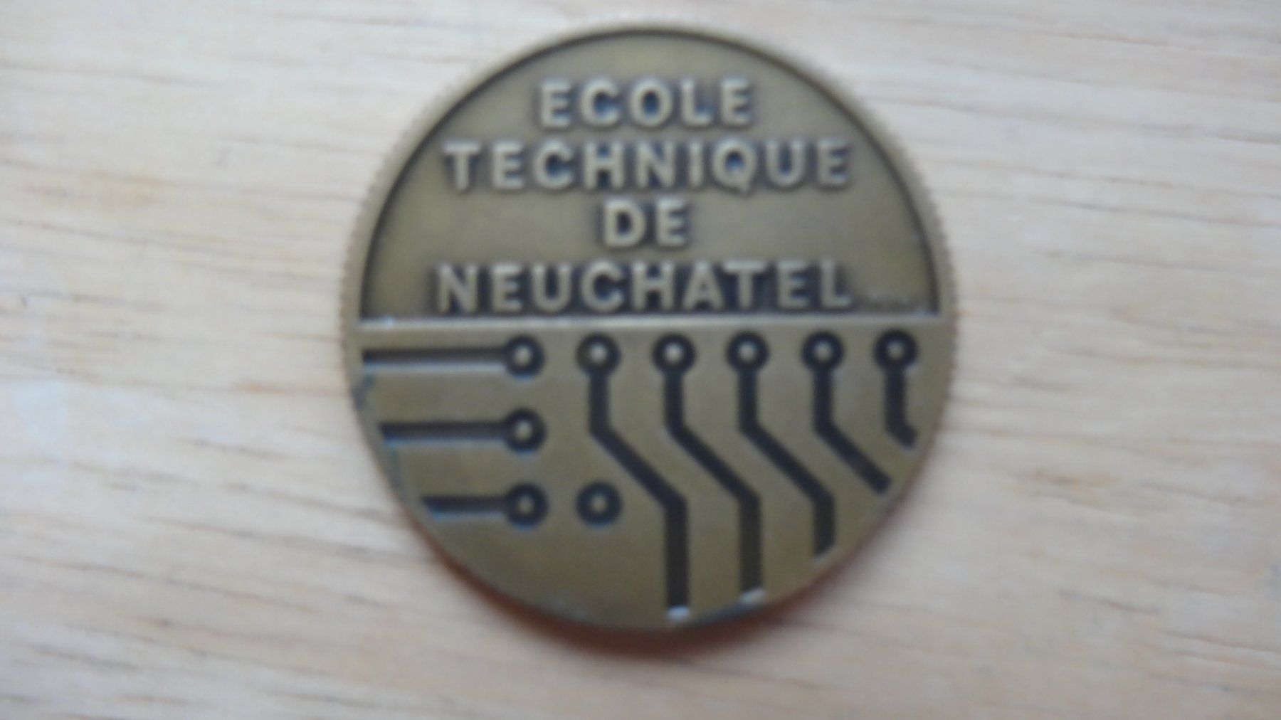 Medaglie: Médaille Ecole Technique Neuchâtel Centenaire 1871-1971 – Usato da Rebeuvelier venduto da falcon58