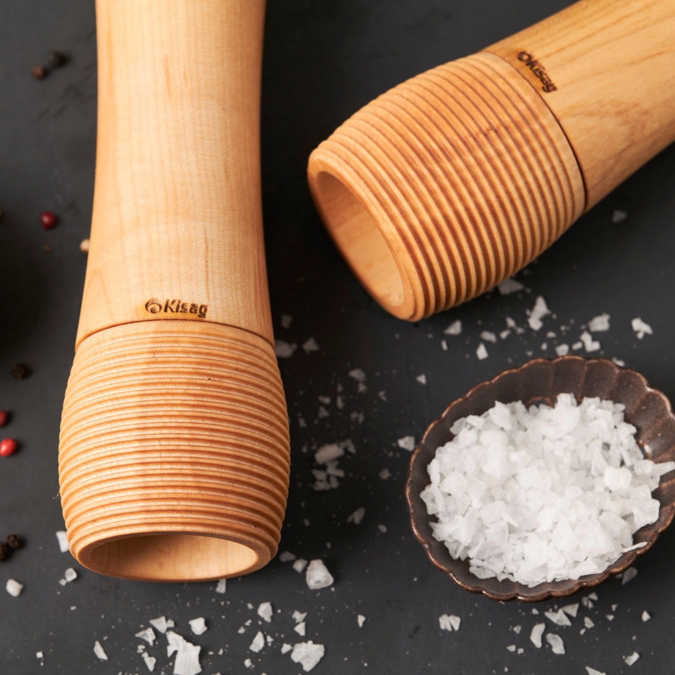 Kisag Küchengeräte: Kisag ARTISAN Salt&Pepper Mill Maple – Neu und originalverpackt aus Bellach von Kisag_AG 1