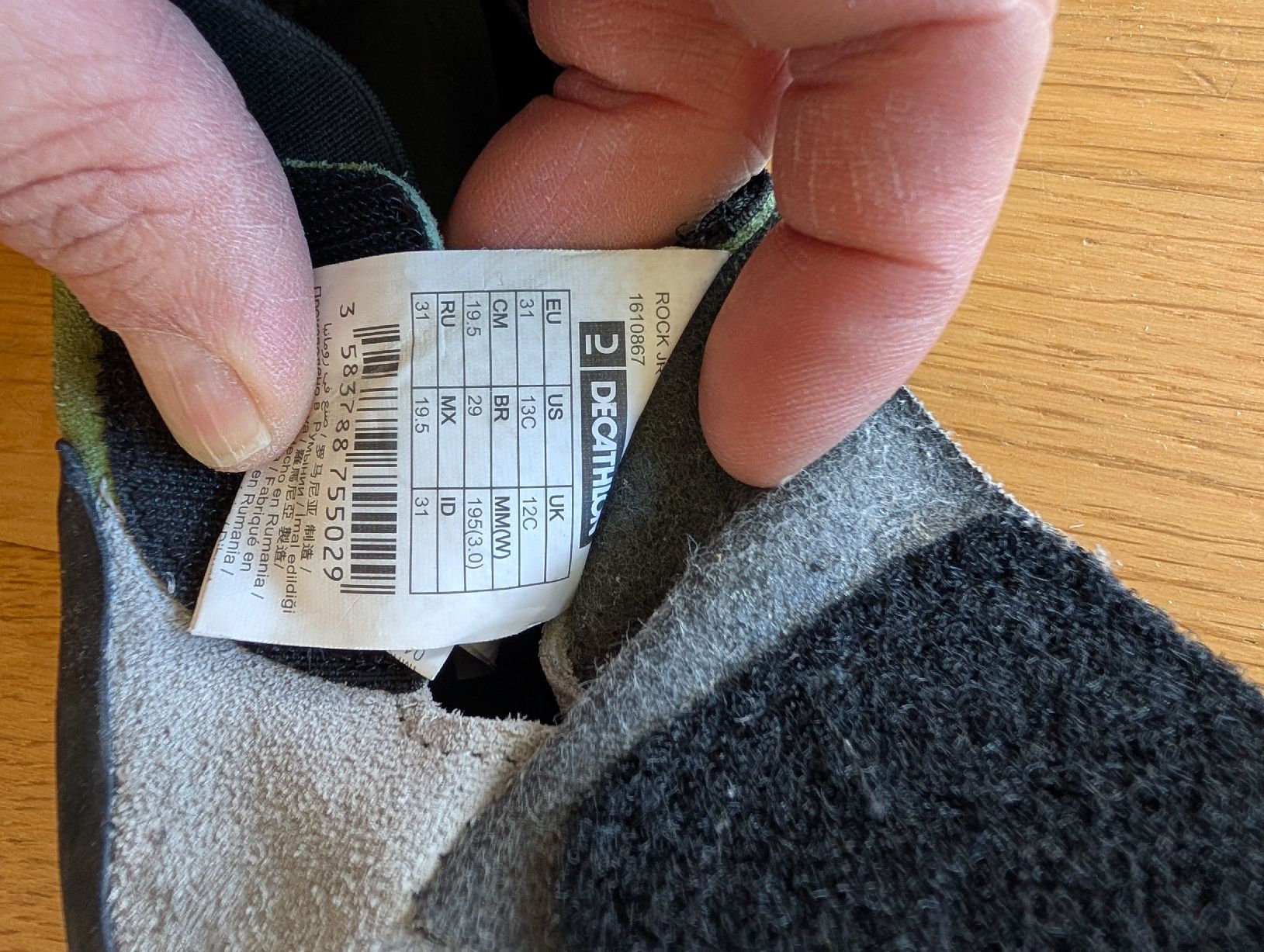 Scarpe per ragazzi: Simond Kletterschuhe Rock Junior, Grösse 31 – Usato da Wädenswil venduto da HummerZH 4