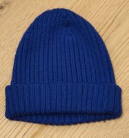 Wollmütze H&M blau gerippt