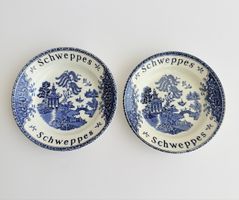 Assiettes Schweppes Enoch Wedgwood 2 pces Bon état