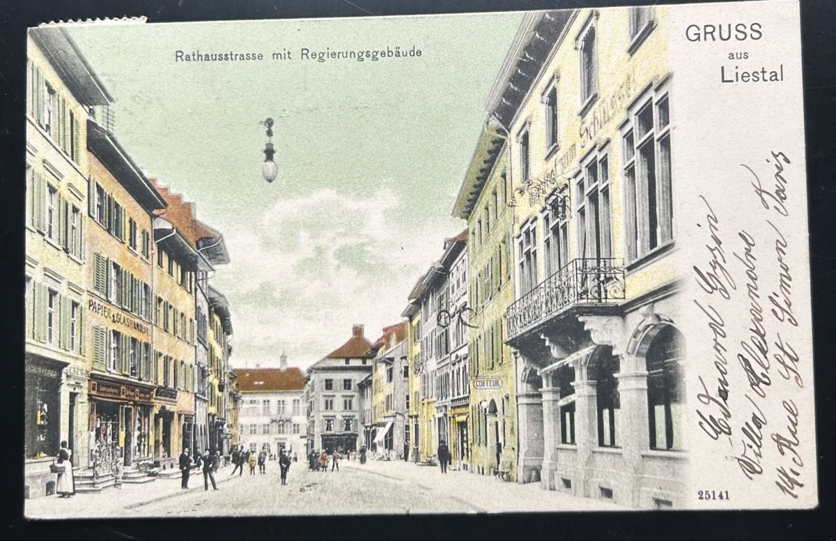 Cartoline postali: Gruss aus Liestal  – Usato da Horw venduto da Tellbub