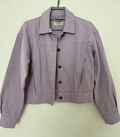 Kurze Freizeitjacke Gr. S, Farbe violett