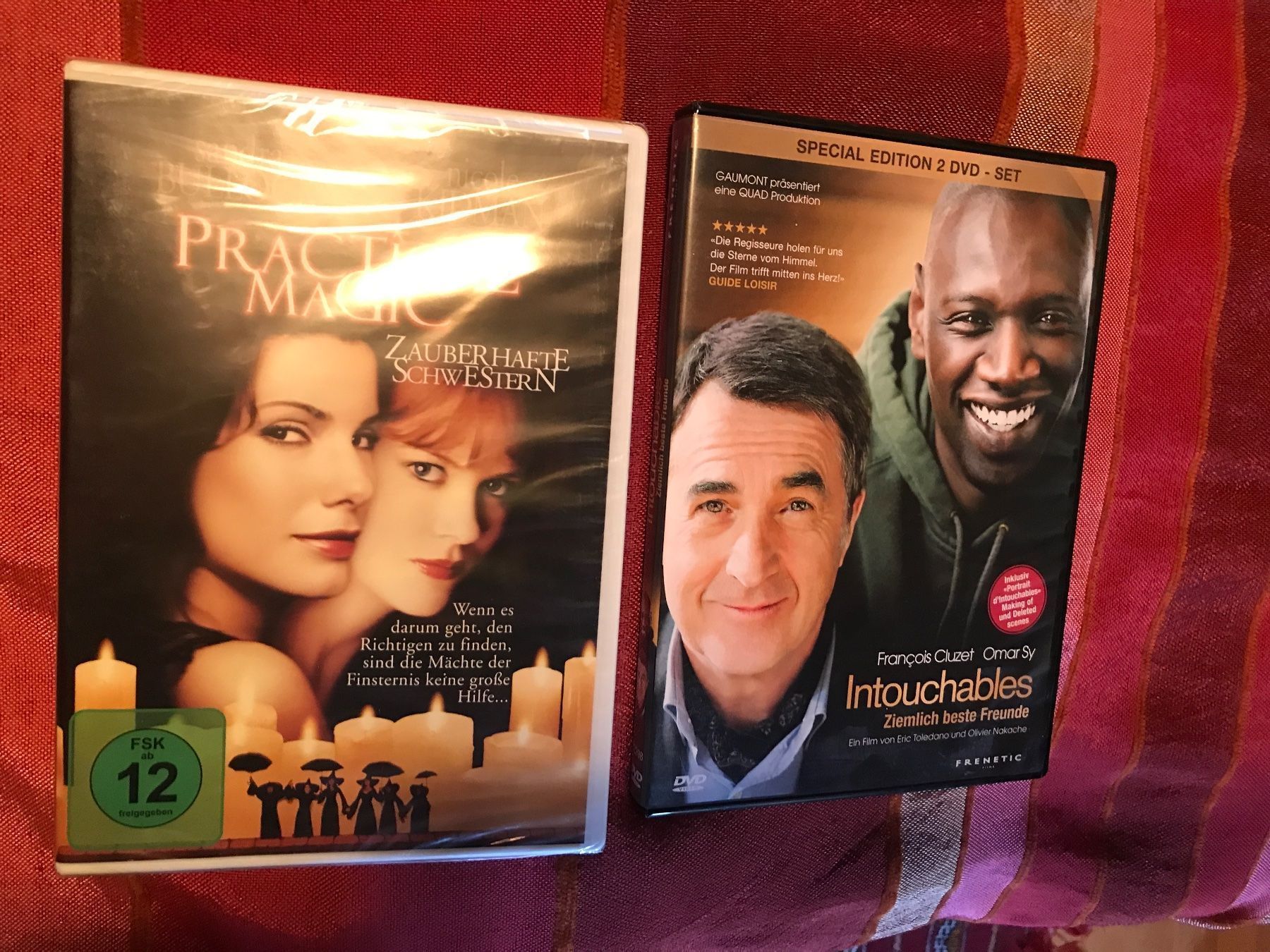 Tutti i DVDs: Intouchable, Practical Magic – Usato da Schliern b. Köniz venduto da Corinu59