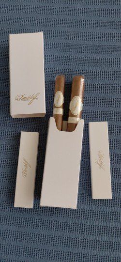 Sigari: 2 Davidoff Zigarren  TOP! – Nuovo e nell'imballaggio originale da Gipf-Oberfrick venduto da Bicholino