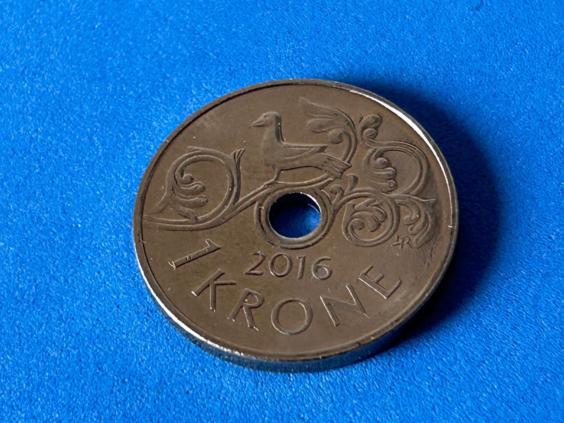 Alle Münzen: Norway - 1 Krone 2016 – Gebraucht aus Corcelles NE von AJKader 6