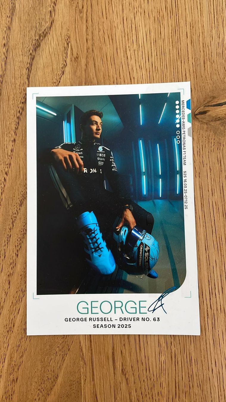Carte collezionabili: F1 carte George Russell – Usato da Marly venduto da hay_kym6