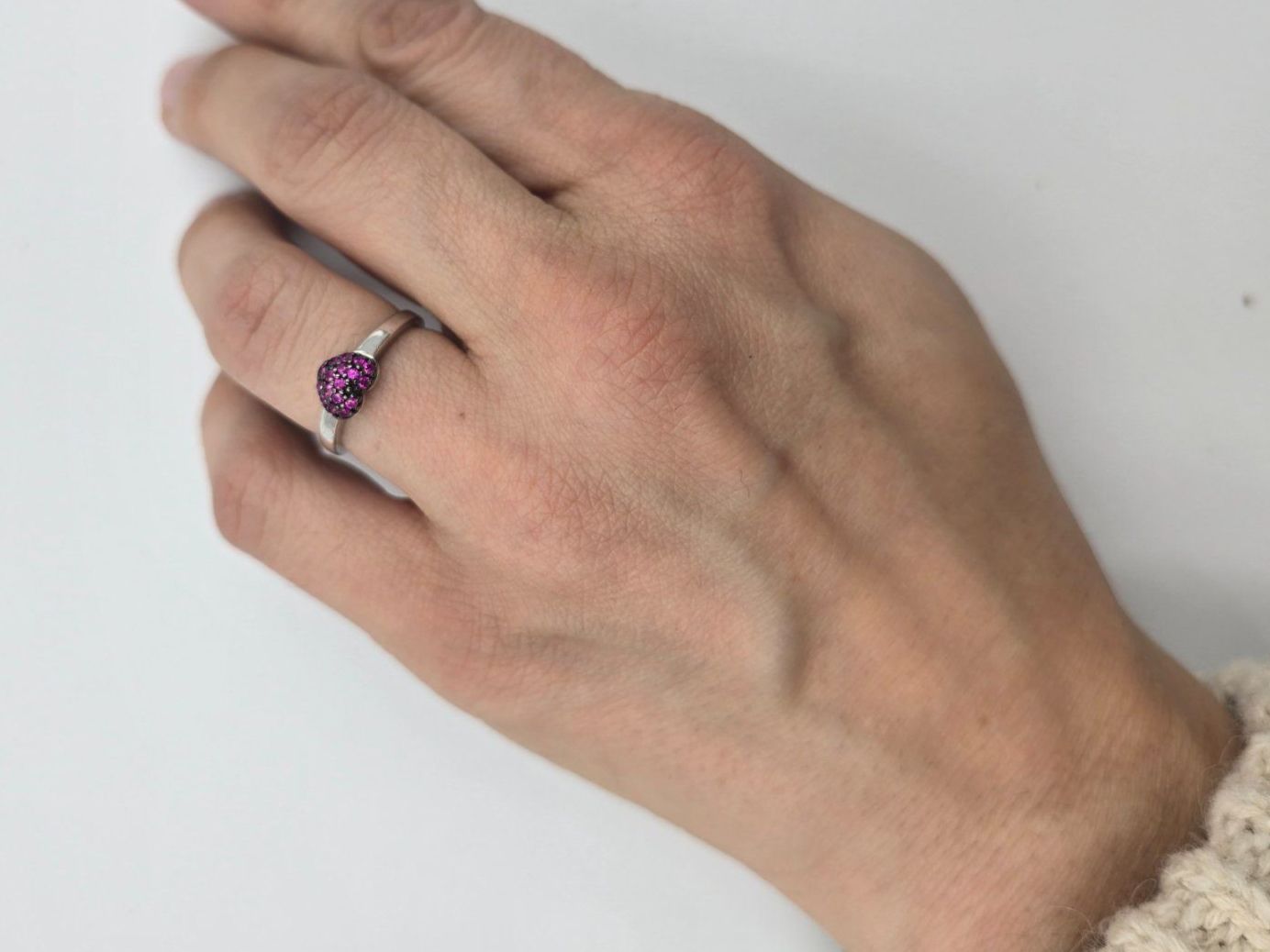 Anelli: Ring Silber 925 Zirkonia Gr. 52 – Nuovo e nell'imballaggio originale da Zug venduto da gold.schmuck 1