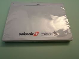 Swissair Notizzettel