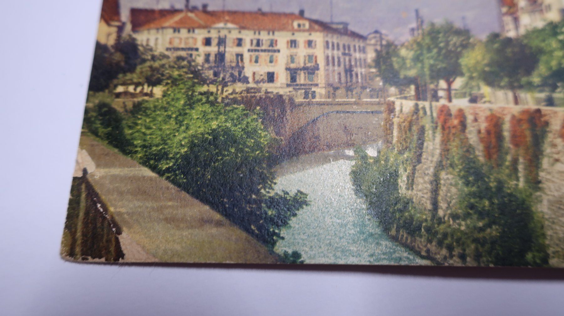 Ansichtskarten: Chur Plessurquai  1910 – Defekt aus Cormoret von Pascalll2001 5