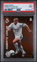 2005 PANINI MEGACRACKS ROBERTO CARLOS PSA 9