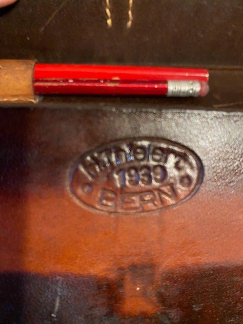 Schweizer Armee Taschen: MILITÄRTASCHE MIT CEINTURON 1939  CH ARMEE – Gebraucht aus Chur von silbermon 4