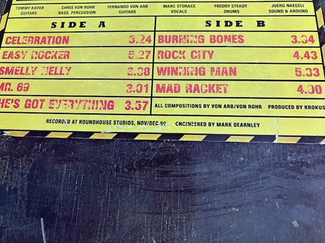 Dischi in vinile: Krokus – Usato da Aarwangen venduto da Jukebox3 3