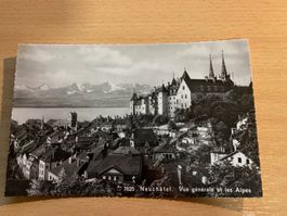 ANSICHTSKARTE NEUCHATEL*************