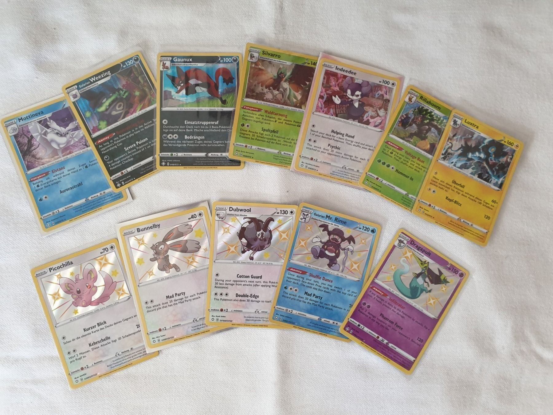Pokémon Carte collezionabili: Pokémon-Sammlung Glänzendes Schicksal – Usato da Rebstein venduto da gimmma 5