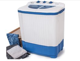 Mini-Waschmaschine 4,5 kg mit Wäscheschleuder 3,5 kg
