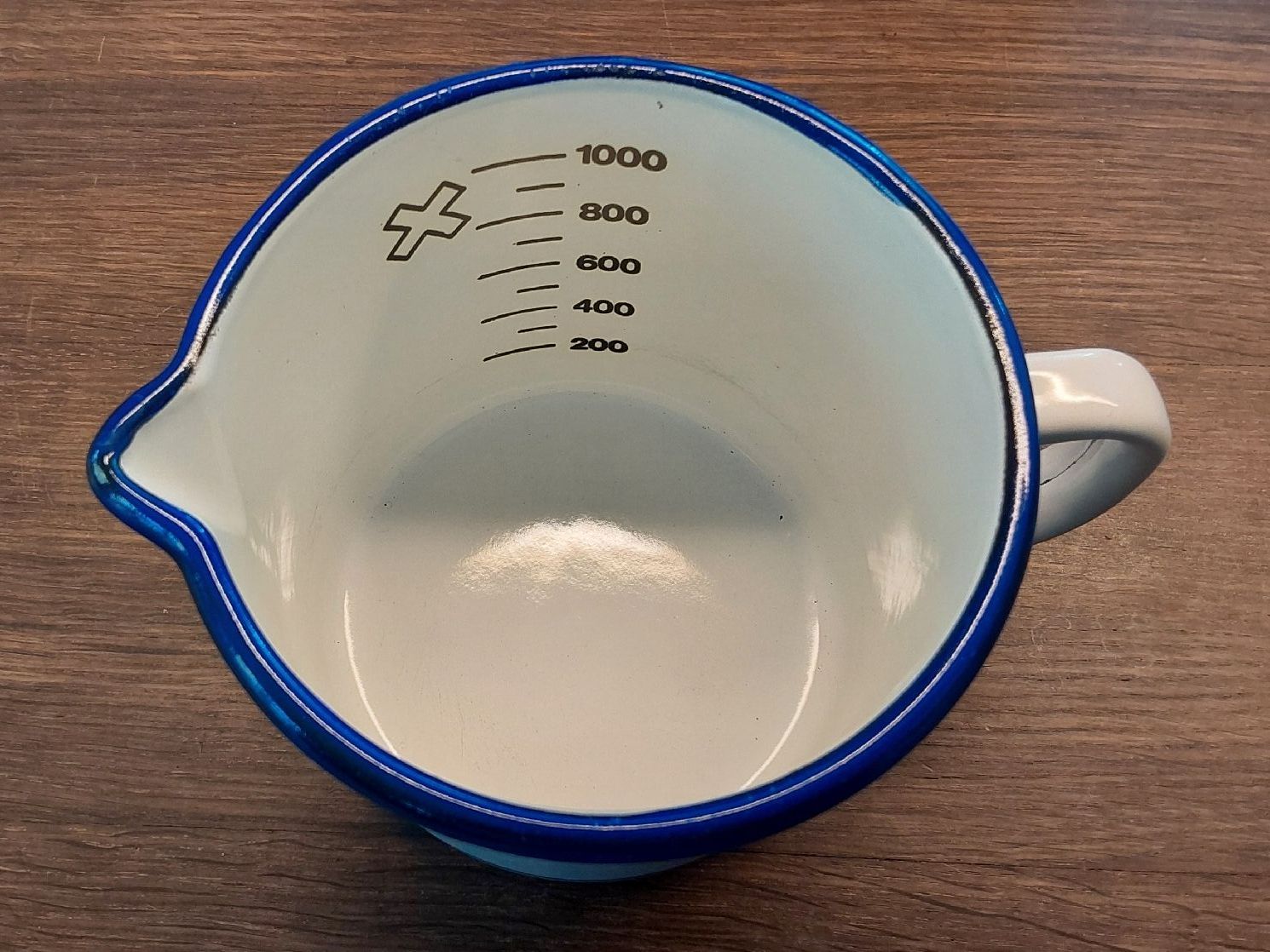 Elettrodomestici da cucina: Messbecher Litermass Emaille 1 Liter – Nuovo (secondo la descrizione) da Köniz venduto da scopello12