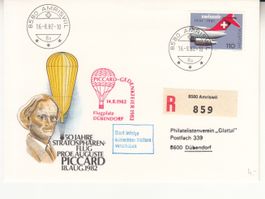 SLH SF 82.9 Piccard Gedenkfeier