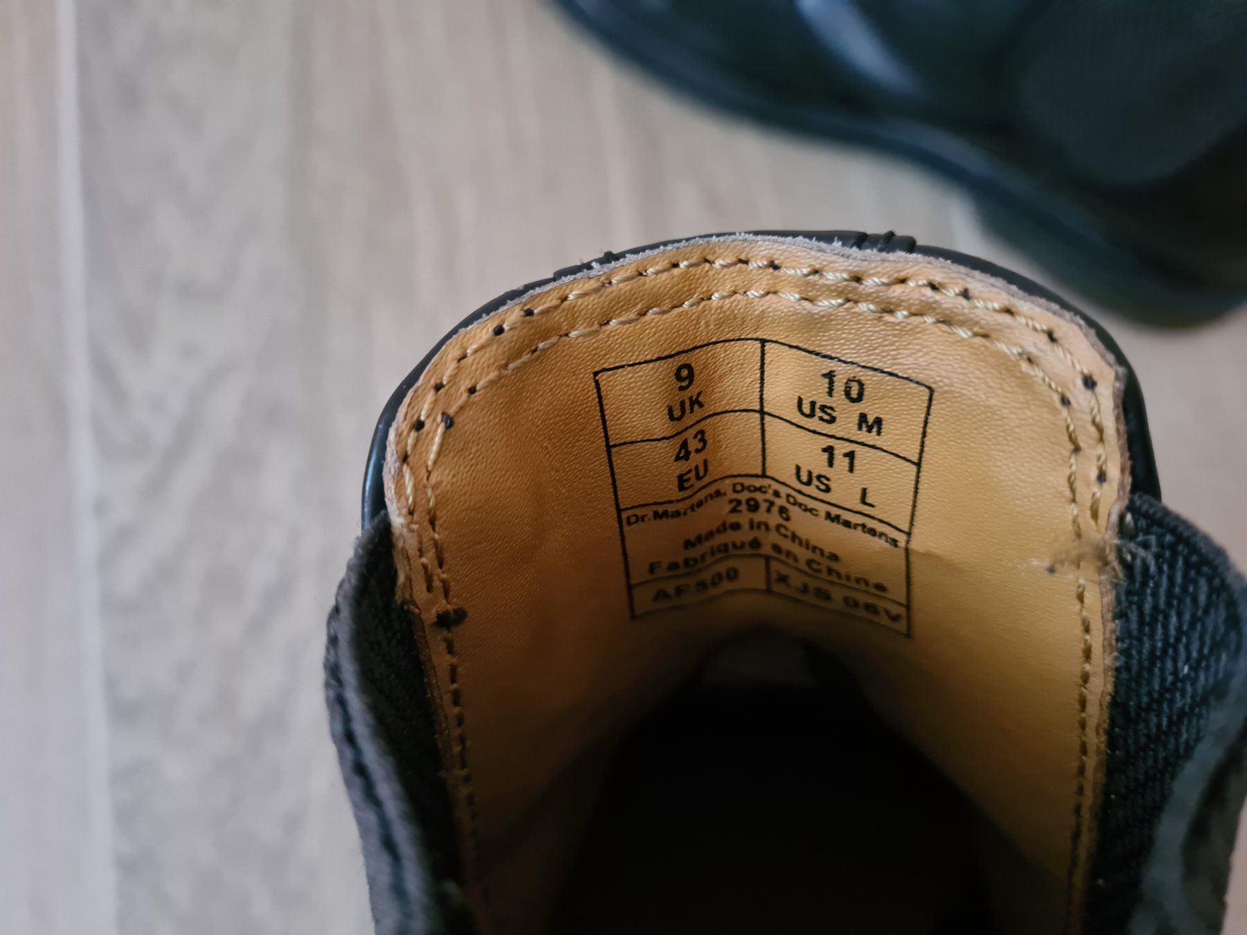 Dr. Martens Scarpe da uomo: Dr. Martens - Leder-Stiefelette - black – Usato da Birmensdorf ZH venduto da arcticmonkey91 4