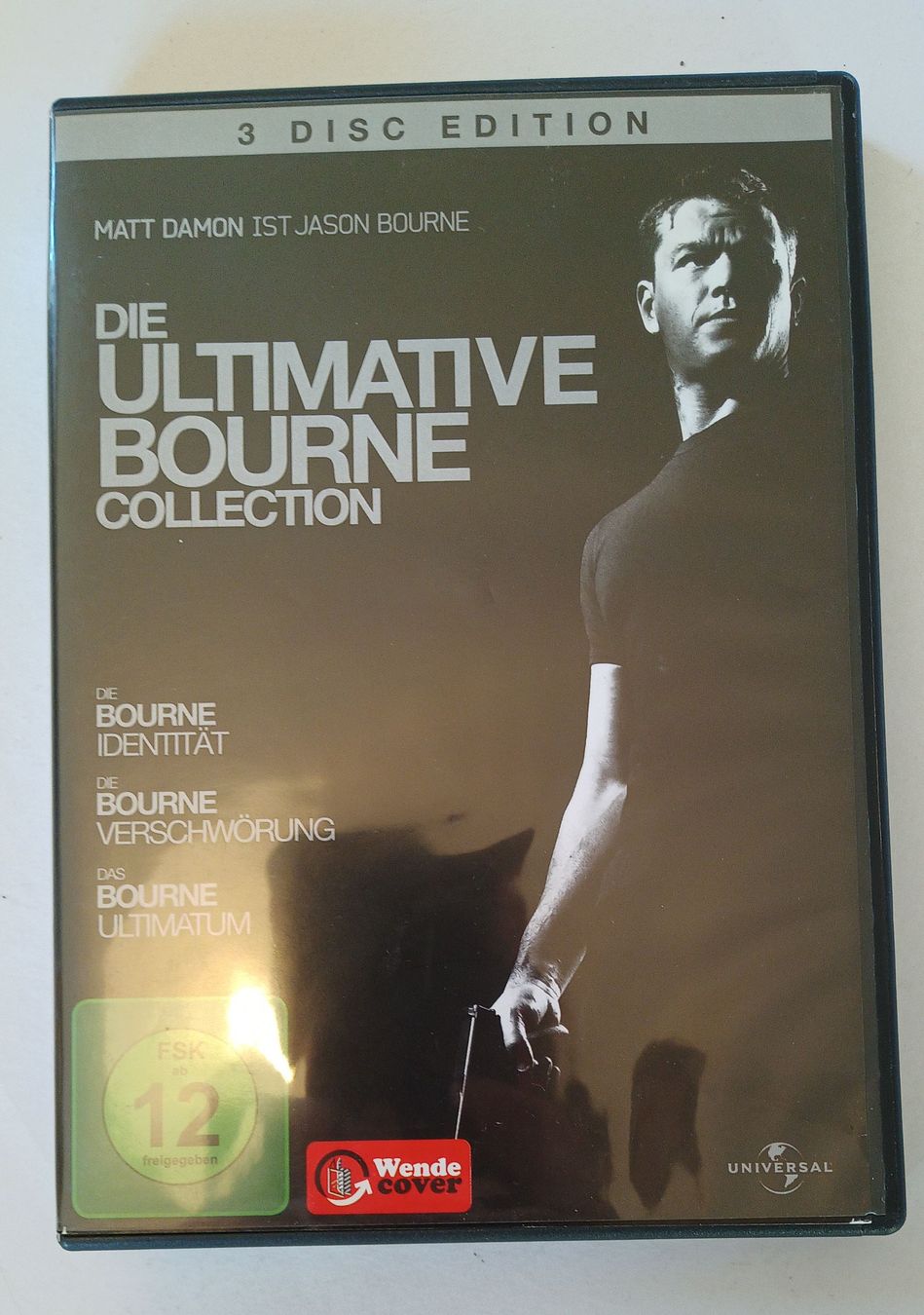 Tutti i DVDs: Die Ultimative Bourne Collection - 3-Disc Edition – Usato da Tann venduto da Veebee6