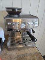Sage Kaffeemaschine Siebträger mit Mühle Edelstahl 