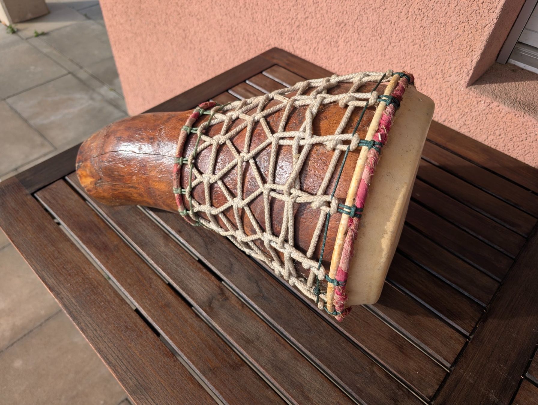 Musikinstrumente: Djembe Trommel Afrika – Gebraucht aus Ebikon von kisuM