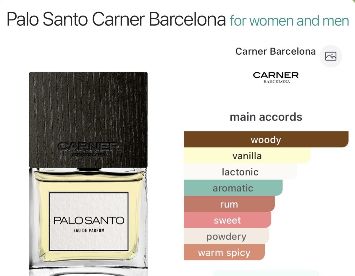 Profumi & Eau de Toilette: Carner Barcelona Palo Santo – Nuovo (secondo la descrizione) da Winterthur venduto da Selinnn 4
