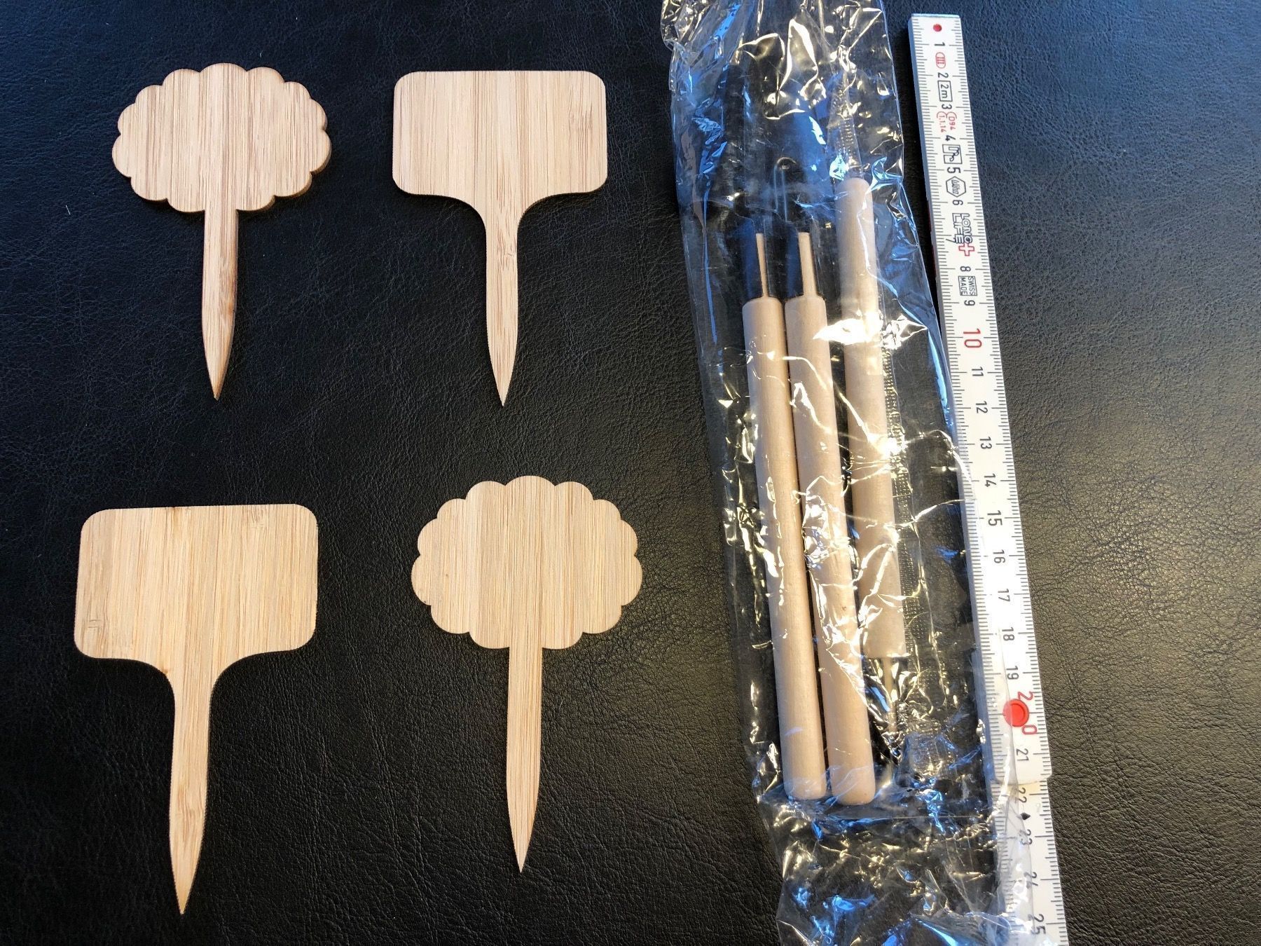 Tutte le decorazioni: Garten/ Zimmerpflanzen Deko/Arbeits- Set – Nuovo e nell'imballaggio originale da Oberwil b.Büren venduto da holzschnitzu