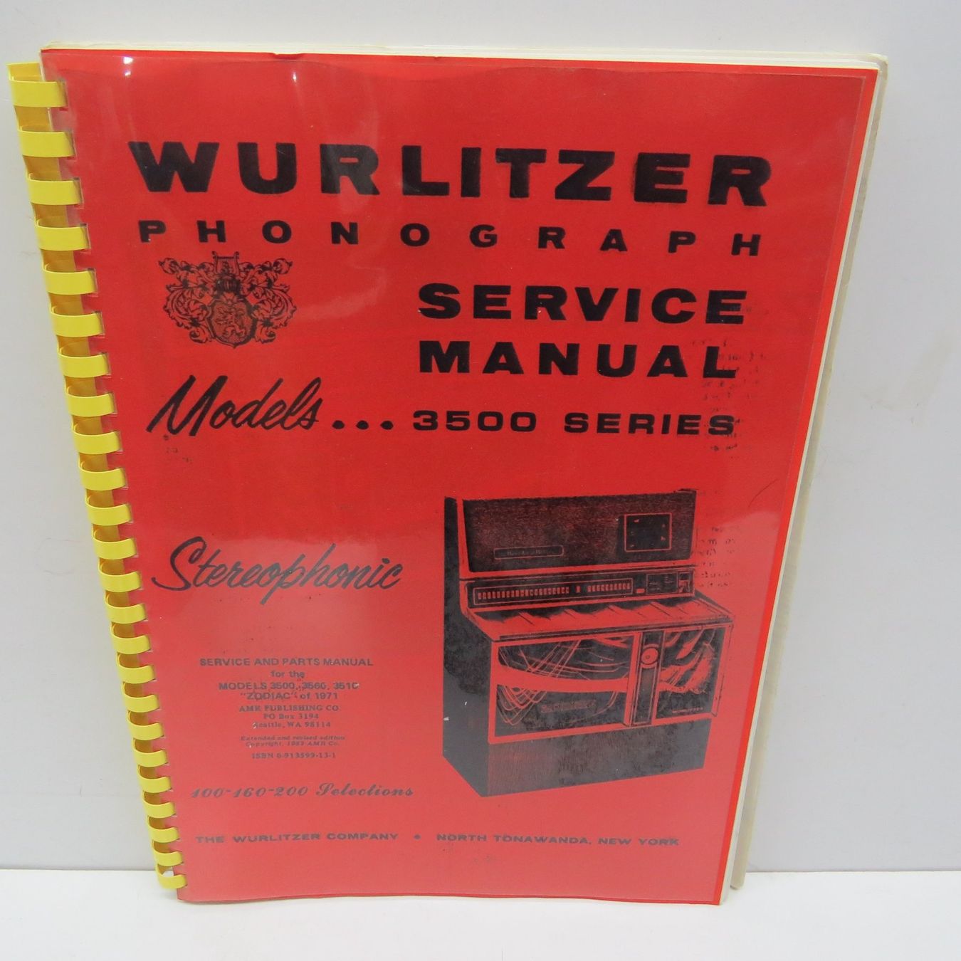 Wurlitzer Jukebox: WURLITZER-MANUAL – Usato da Oberlunkhofen venduto da Paco1 2
