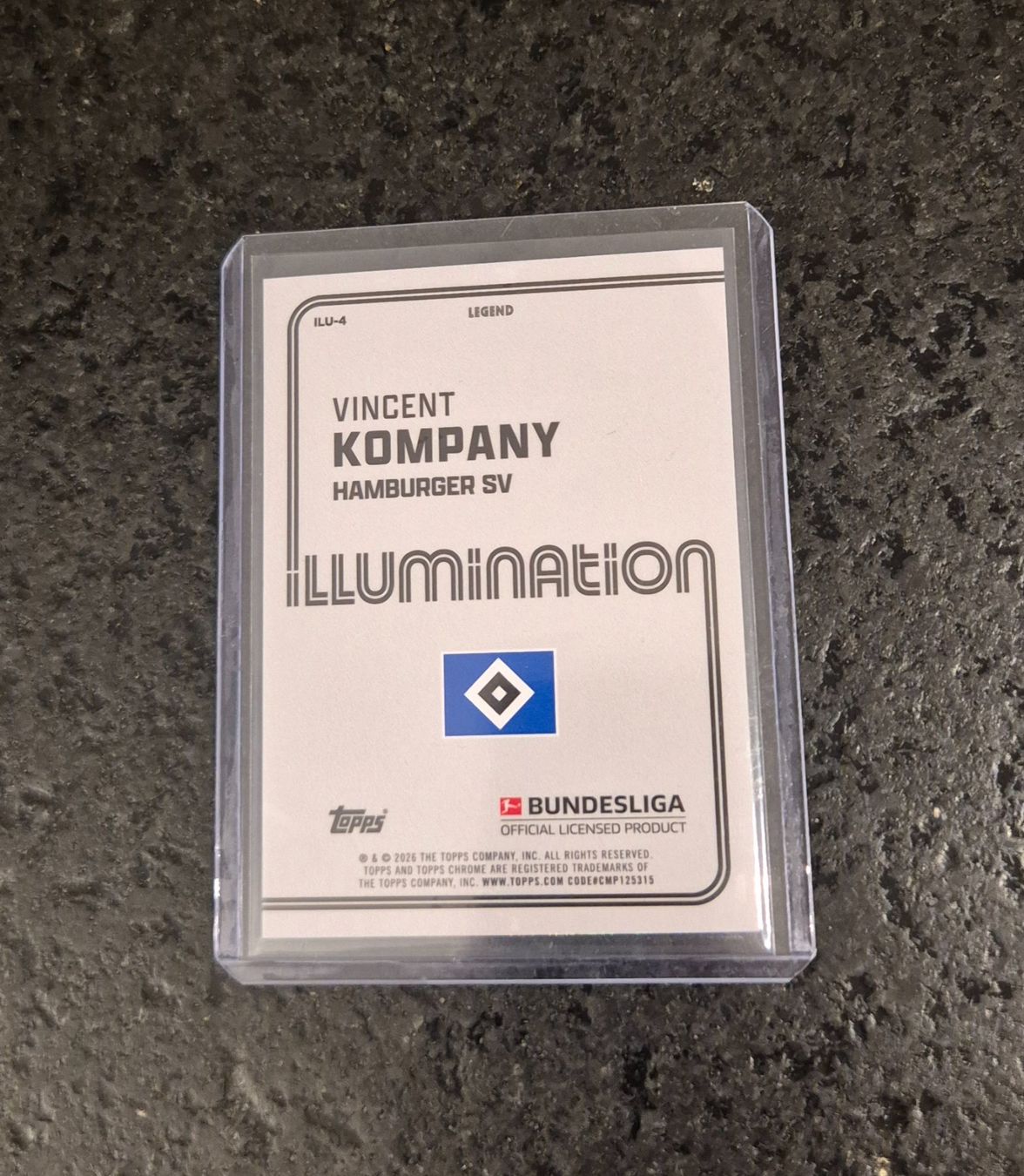 Topps Cartes à collectionner: Vincent Kompany /5 - Hamburger SV HSV - Topps – Neuf (Voir description) à Burg AG par Danoe 1