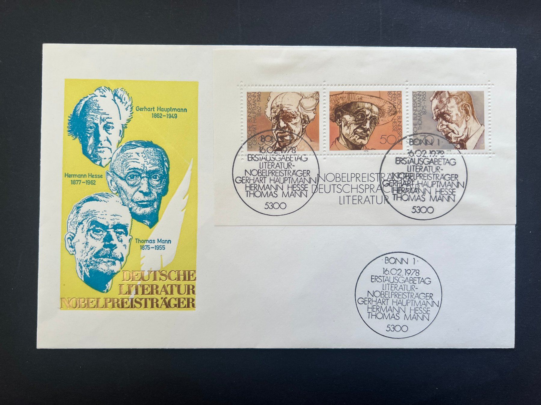 Alle Briefmarken: BRD 1978 FDC Block   (F79) – Gebraucht aus Hinwil von Sidi4