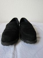 Schuhe Sioux, schwarzes Wildleder, Innensohle 24,5Gr. 5 1/2