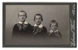 Fotografie Eduard Weiss, Zug, Drei Brüd