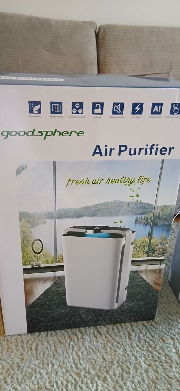 Purificatori d'aria: Goodsphere AP08 Air Purifier Luftbefeuchter/Luftreiniger – Nuovo (secondo la descrizione) da Wermatswil venduto da Himmel2020 1