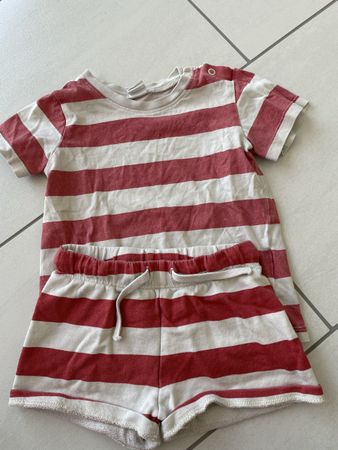 Shirt mit kurzer Hose Set Gr 92