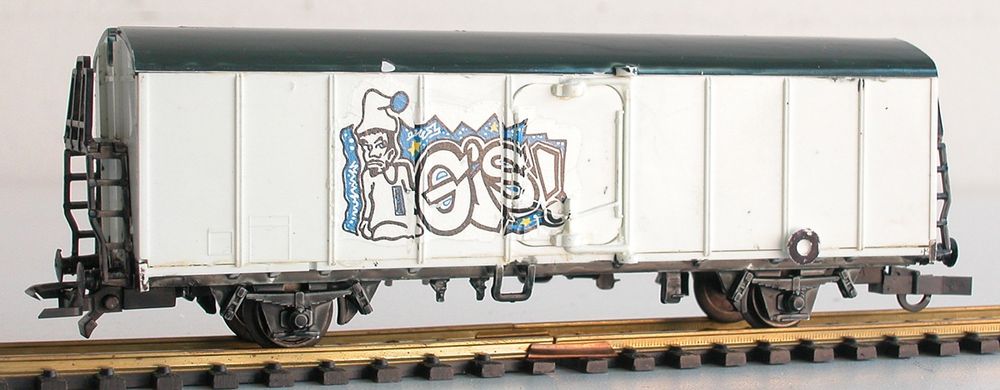 Kühlwagen mit Graffiti Spur H0 (Gebraucht) in Oberwil BL für CHF 4.5 ...