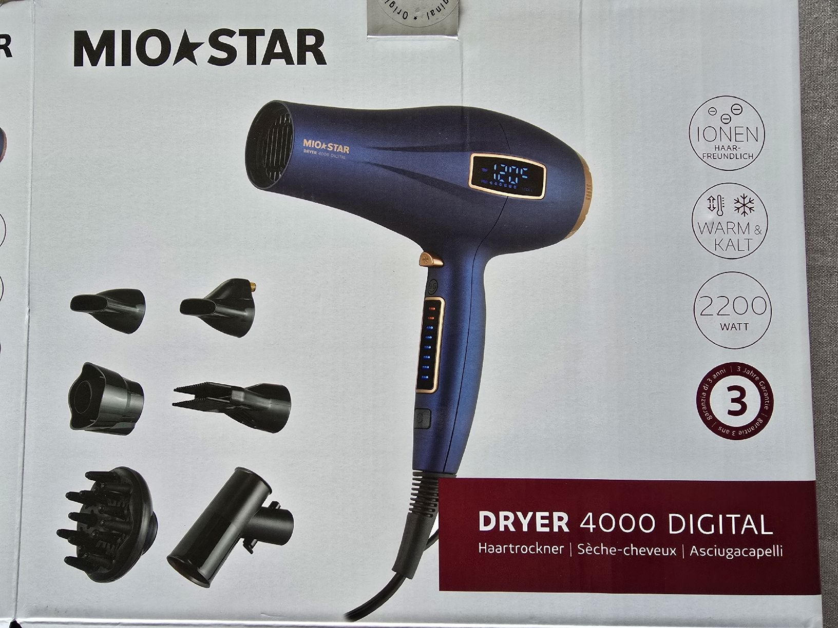 Asciugacapelli: Sèche-cheveux MioStar 4000 digital – Nuovo e nell'imballaggio originale da Courtelary venduto da syllou1978