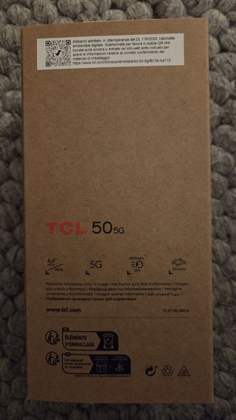 Handys / Smartphones: TCL 50 5G Smartphone Android – Neu und originalverpackt aus Eglisau von tour-divoir 2