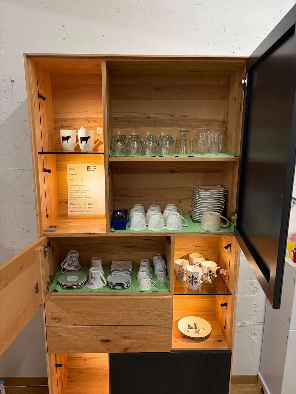 Vetrine: Vitrine neu ab Austellung – Nuovo e nell'imballaggio originale da Cham venduto da Bieri3 1