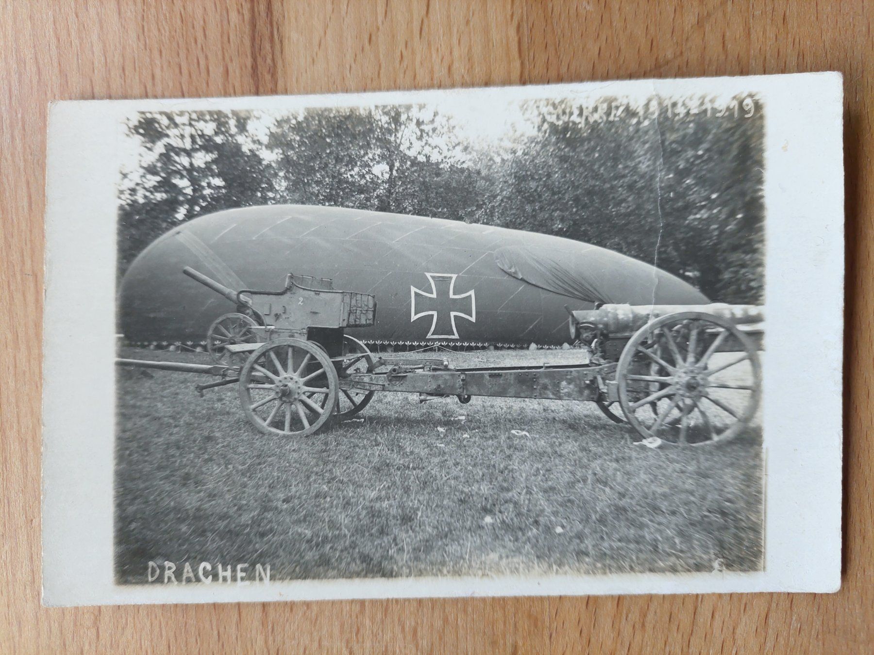 Ansichtskarten: Echtfotokarte Deutscher Zeppelin – Gebraucht aus Obfelden von Foto_Bild_Kunst_Buch