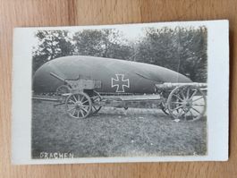 Echtfotokarte Deutscher Zeppelin