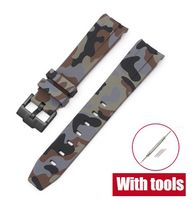 Bracelet Caoutchouc - Camo - Moonswatch - 20mm - avec outils