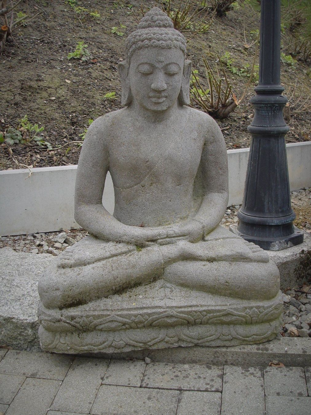 Sculture & Statue: Grosser Buddha aus Indonesien – Usato da Rotkreuz venduto da Dobermann5 4