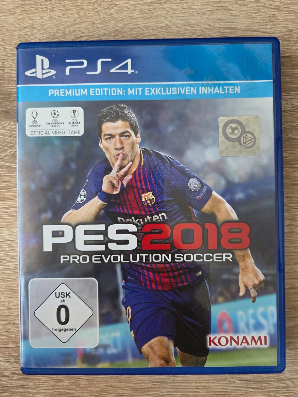 Spiele: PES 2018 Premium Edition (Multilanguage) - PS4 – Gebraucht aus Carouge GE von Gasco